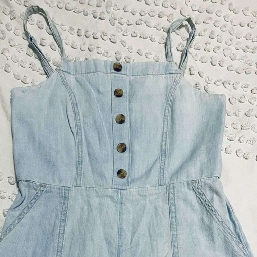 Old Navy's Button-Front Linen-Blend Cami Jumpsuit… - image 3